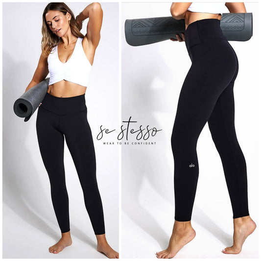 Alo Legging black/blue